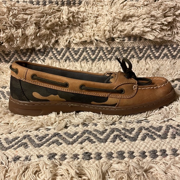 Sperry Starfish Boat Shoes with Camo - Picture 6 of 13
